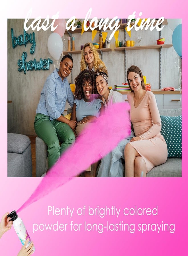 SRG Gender Reveal Fire Extinguisher Color Blaster | 2 Packs Baby Girl Pink Gender Reveal Extinguisher Smoke | Powder for Gender Reveal Decorations & Ideas（Pink） - Image 2